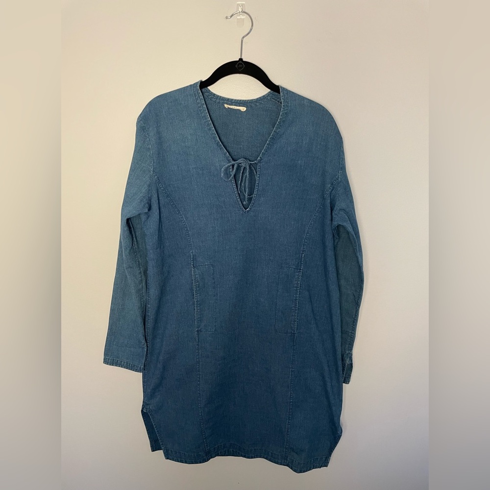 6397 Blue Denim Dress